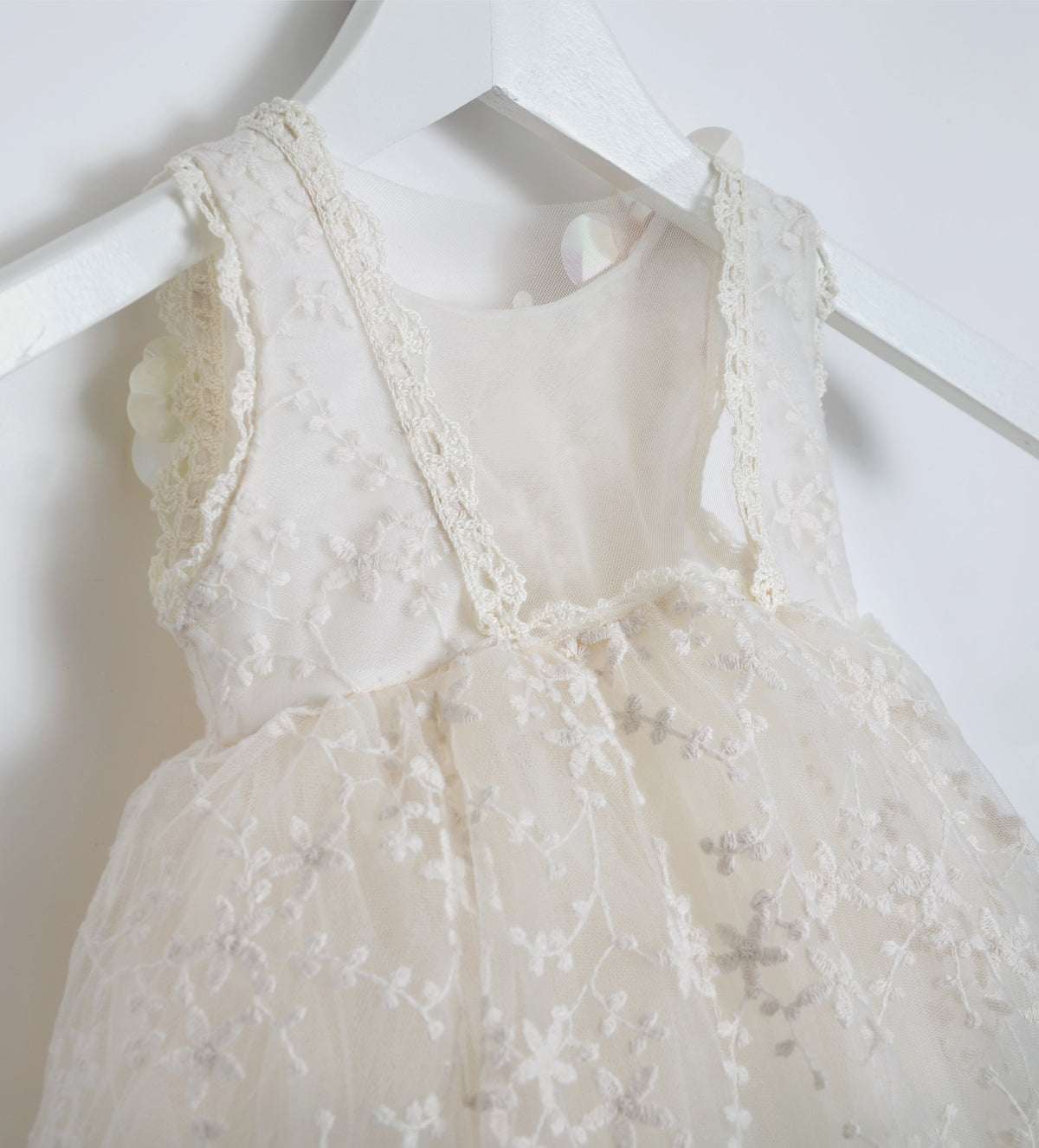 Embroidered Lace Baby Dress