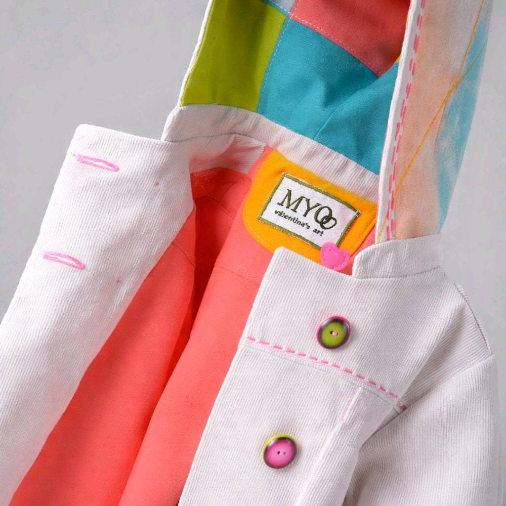 NATURAL BLUSH PINK DENIM JACKET